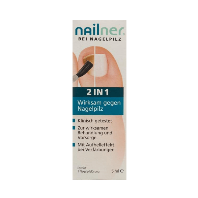 Nailner nail fungus solution 2-in-1 (5ml)