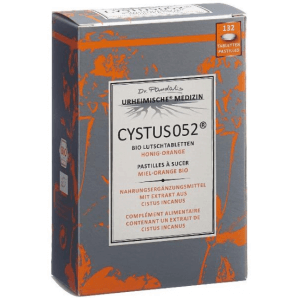 Cystus 052 organic lozenges honey-orange (132 pieces)