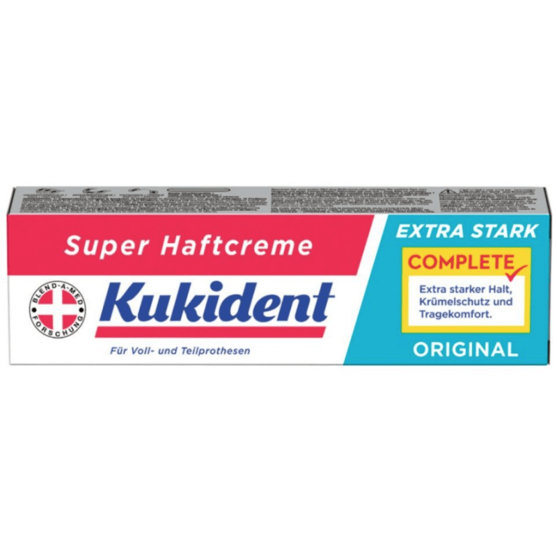 Kukident Super Adhesive Cream EXTRA FORT ORIGINAL (47g)