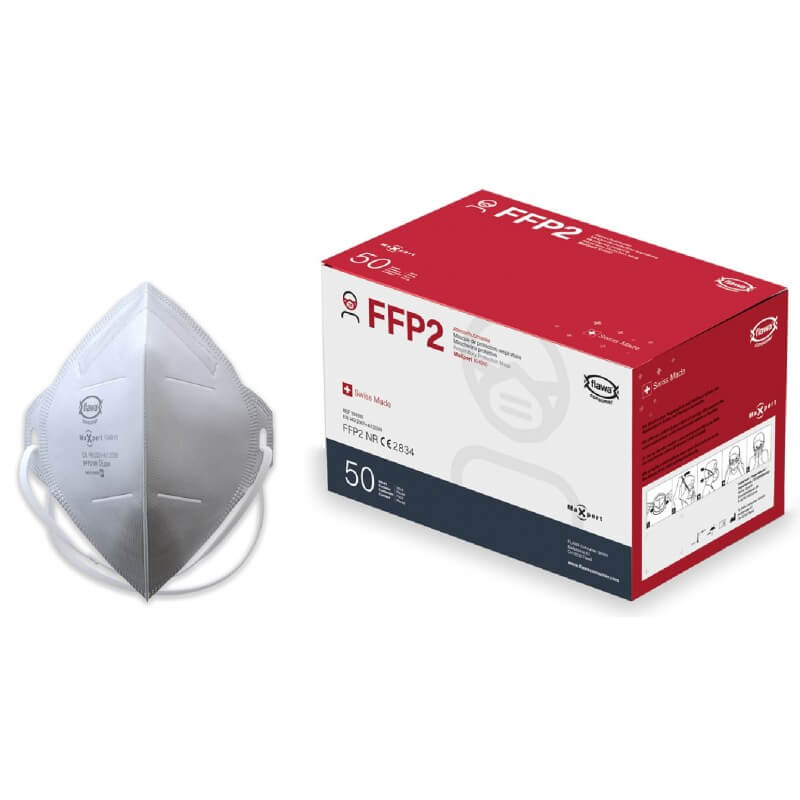FLAWA FFP2 Atemschutzmaske MaXpert SWISS MADE (50 Stk)