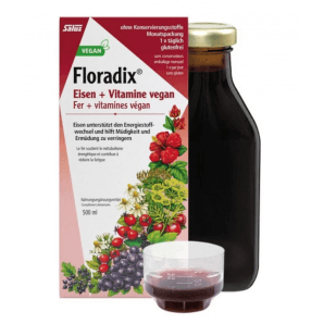 Floradix Eisen + Vitamine Vegan Saft (500ml)