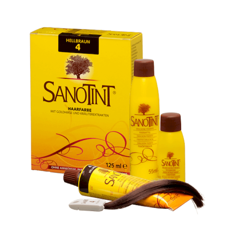 Sanotint hair color 04 light brown (125ml)