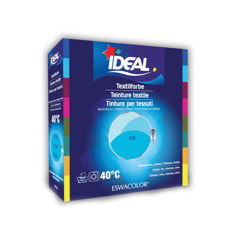 IDEAL Fabric Dye Turquoise 15 Maxi (400g)