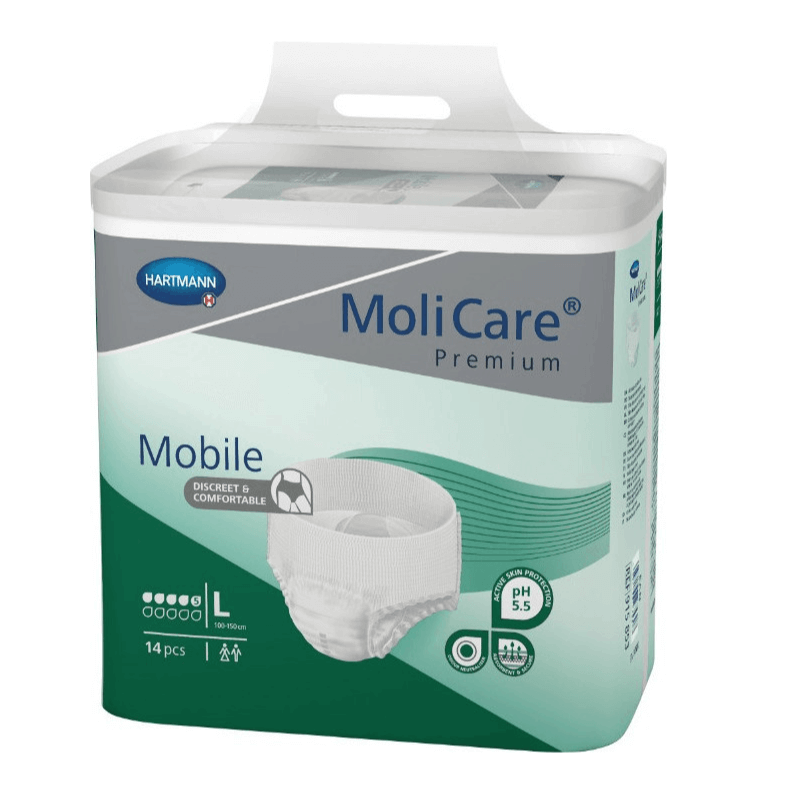 MoliCare Premium Mobile 5 Gouttes Gr. L (14 pièces)