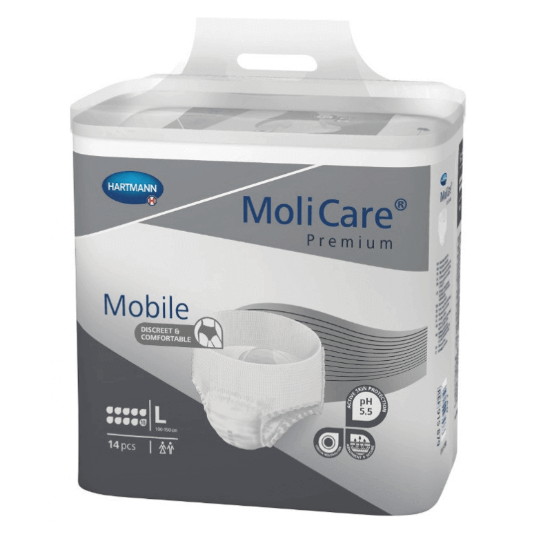 MoliCare Premium Mobile 10 Gouttes Gr. L (14 pièces)