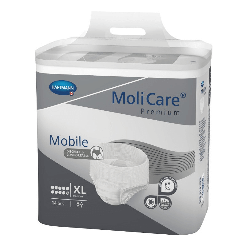 MoliCare Premium Mobile 10 Gouttes Gr. XL (14 pièces)