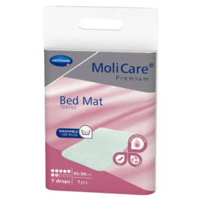 MoliCare Premium Bed Mat Textile 7 Tropfen 85 x 90cm (1 Stk)