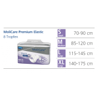 MoliCare Premium Elastic 8 Gouttes Gr. XL (14 pièces)