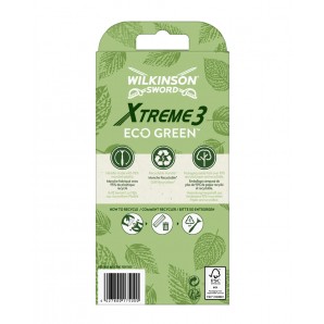 WILKINSON SWORD XTreme 3 Eco Green Disposable Razors (4 pieces)