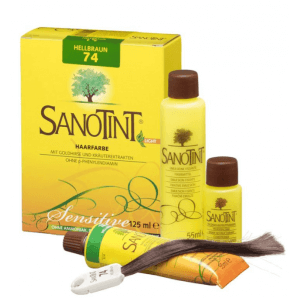 Sanotint Sensitive Haarfarbe 74 hellbraun (125ml)