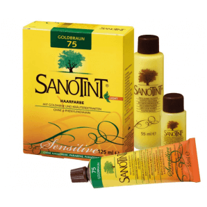 Sanotint Sensitive Haarfarbe 75 goldbraun (125ml)