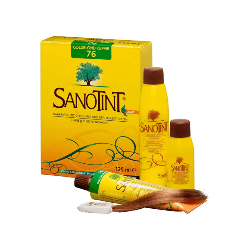 Sanotint Sensitive Hair Color 76 amber (125ml)