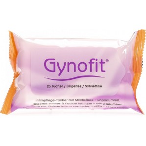Gynofit Salviette per la cura intima non profumate (25 pz)