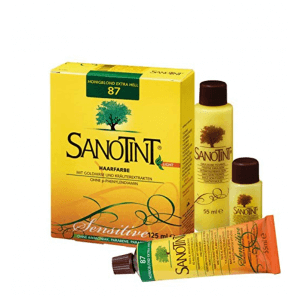 Sanotint Sensitive Hair Color 87 golden blonde very light (125ml)