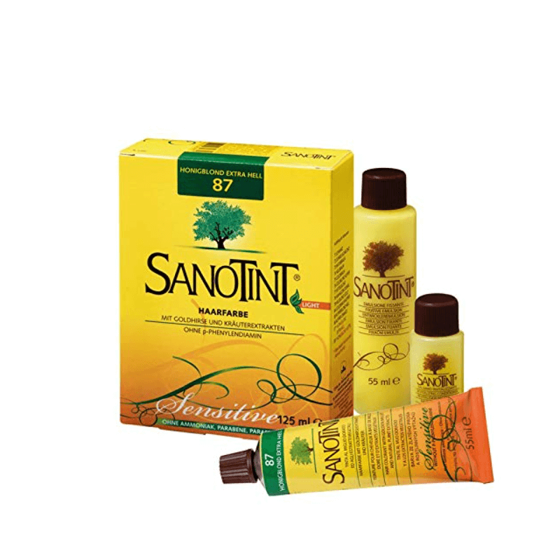 lærebog indbildskhed nedsænket Buy Sanotint Sensitive Hair Color 87 golden blonde very light (125ml) |  Kanela