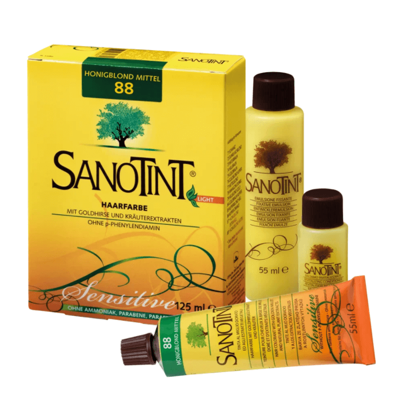 Sanotint Sensitive Haarfarbe 88 hellblond intensiv (125ml)