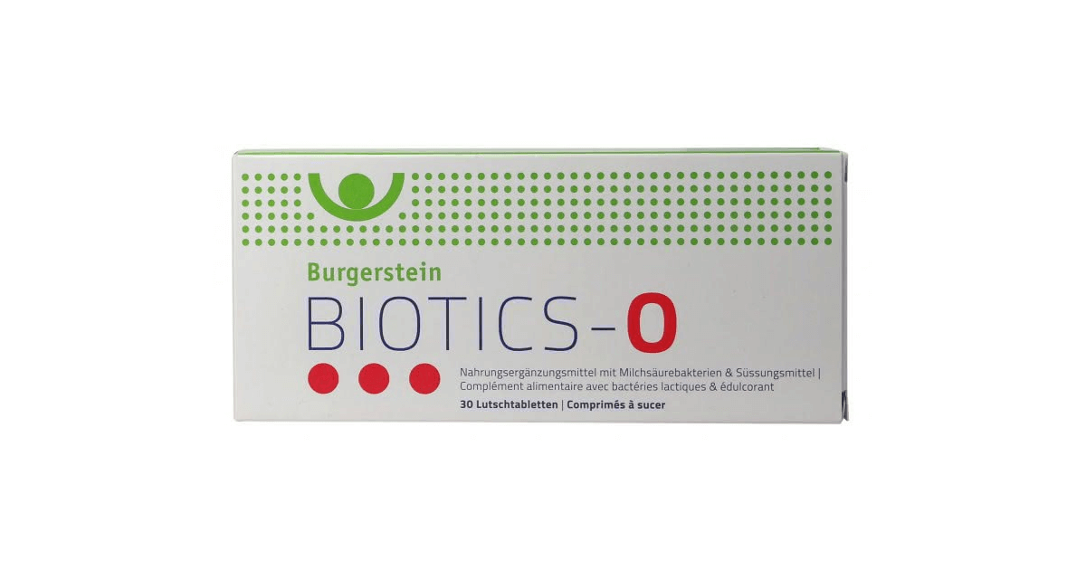 Burgerstein Biotics O Tabletten (30 Stk)
