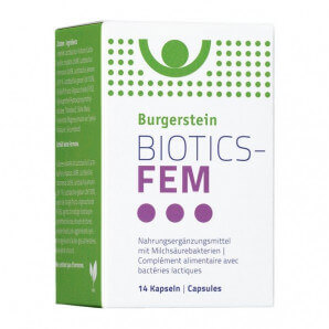 Burgerstein Biotics FEM capsule (14 pièces)