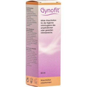 Gynofit Lotion Nettoyante Non Parfumée Pack de Voyage (50ml)