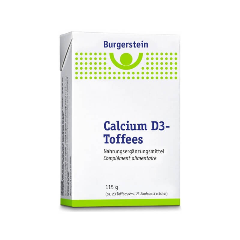 Burgerstein Calcium D3 caramels (115g)