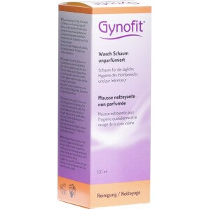 Gynofit Schiuma di lavaggio non profumata (120ml)