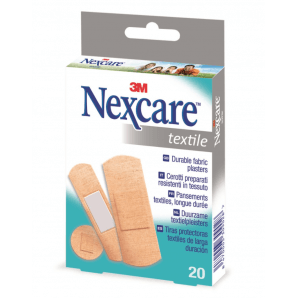 3M Nexcare Flexible Textile Universal Plaster Assorted (20 pieces)