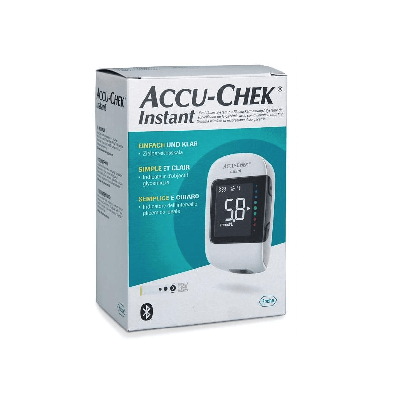 Accu-Chek Instant Blood Glucose Meter Set (10 Tests)
