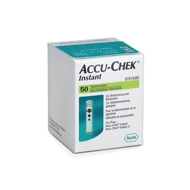 Accu-Chek Instant Des Bandelettes De Test (50 pièces)