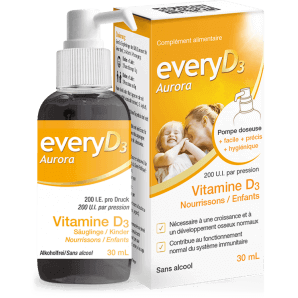 EveryD3 - Aurora 200 I.E. Vitamin D3 Säuglinge/Kinder (40ml)