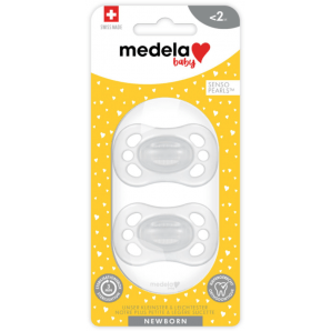 Medela Baby Pacifier New Born 0-2 Months (2 pc)