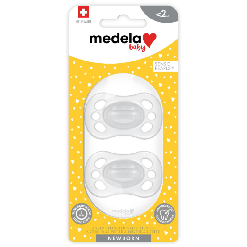 Medela Baby Pacifier New Born 0-2 Months (2 pc)