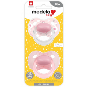 Medela Baby Soother Original Girl 18+ Months (2 pieces)
