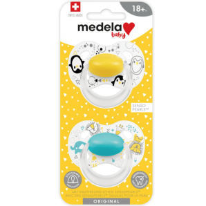 Medela Baby Sucette Original Unisex 18+ Mois (2 pièces)
