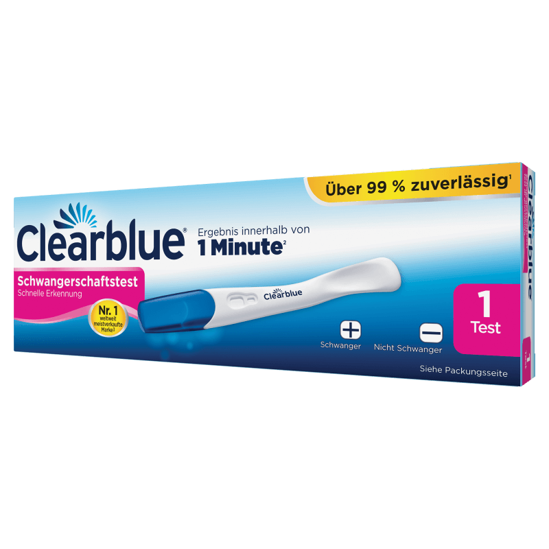Clearblue détection rapide de test de grossesse (1 pc)