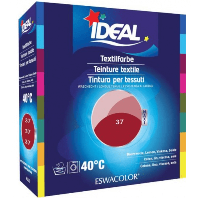 IDEAL Fabric Dye Hermes Red 37 Maxi (400g)