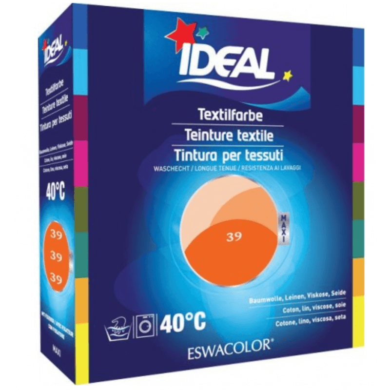 IDEAL Fabric Dye Orange 39 Maxi (400g)