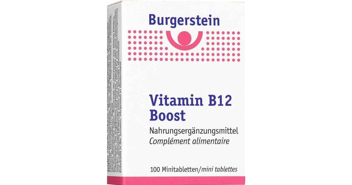 Burgerstein Vitamin B12 Boost Tabletten (100 Stk)