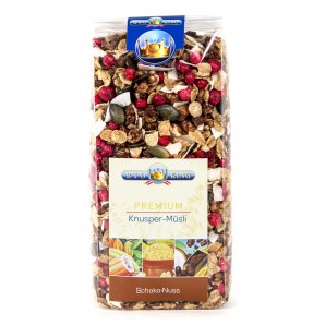 BIOKING Premium Crunchy Cereal Chocolate Nuts (375g)