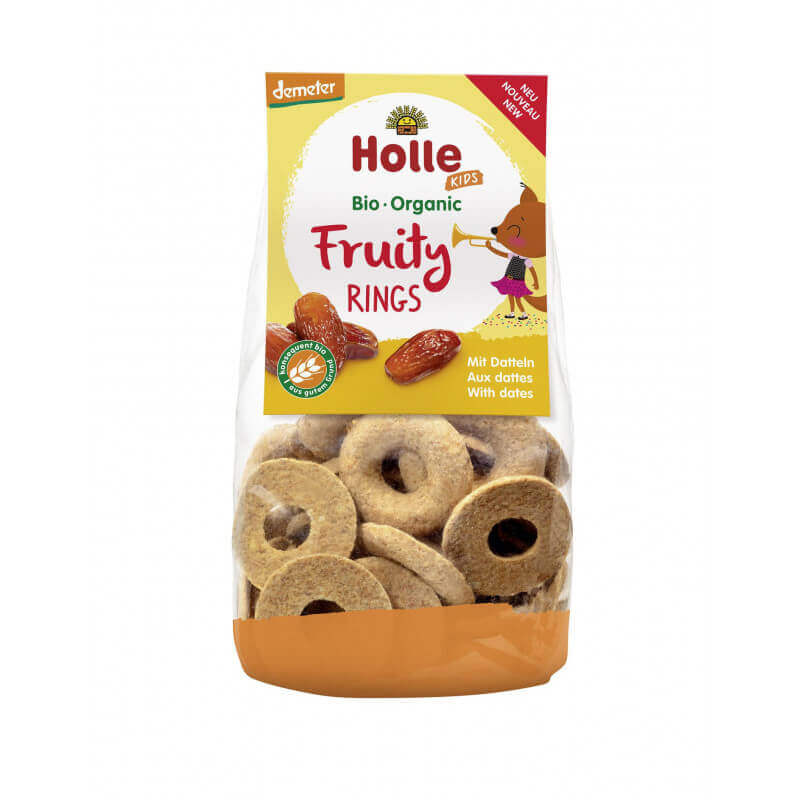 Holle - Fruity Rings mit Datteln (125g)