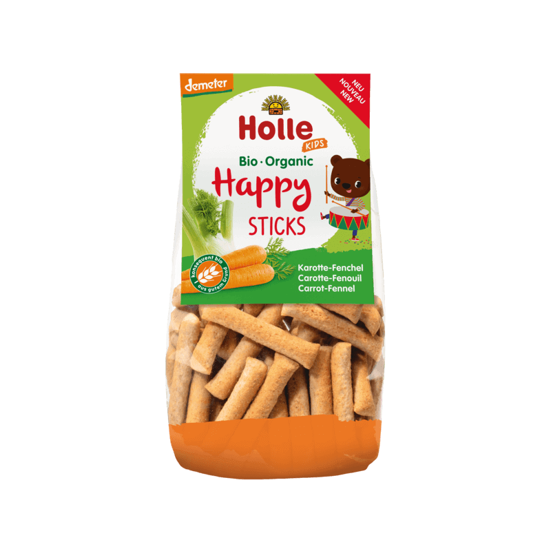 Holle - Happy Sticks Karotte Fenchel (100g)