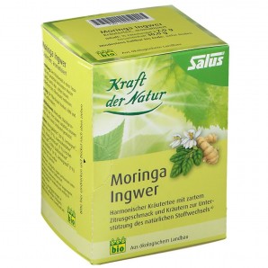 Salus Moringa Organic Ginger Tea (15 pcs)