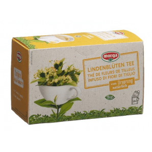 Morga Lindenblüten Tee Beutel Bio (20 Stk)