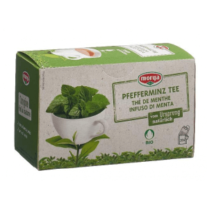 Morga Peppermint Tea Bags Bio (20 pieces)