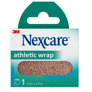 3M Nexcare Athletic Wrap les couleurs de peau (5cm x 2,3m)