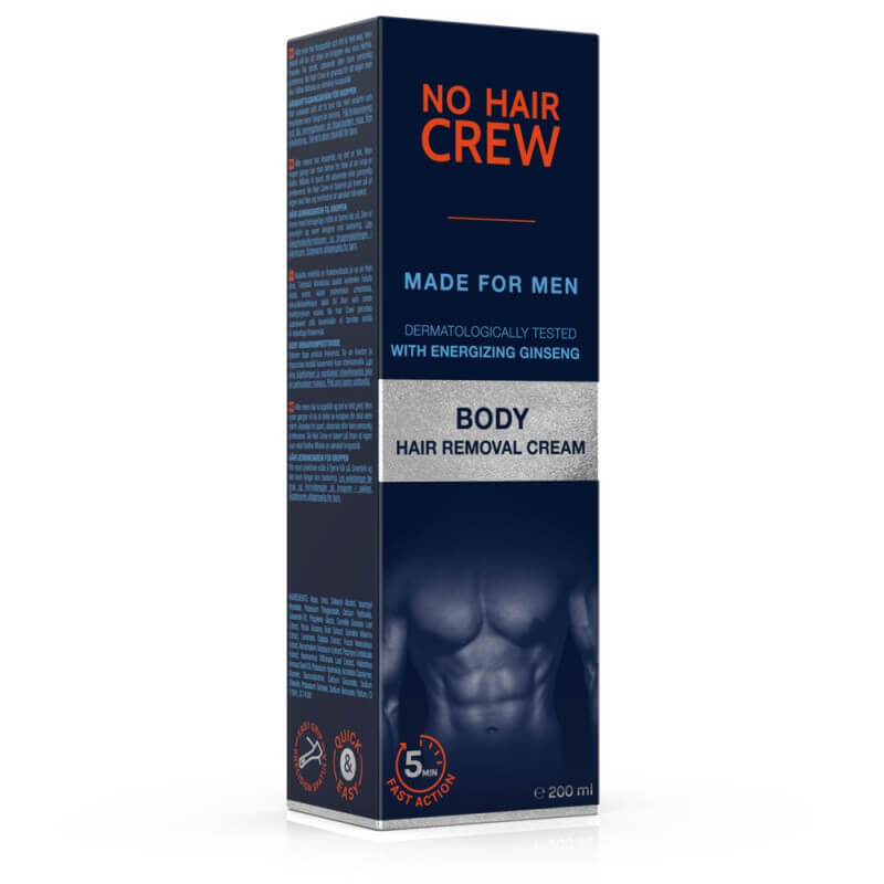 No Hair Crew Körper-Enthaarungscreme (200ml)