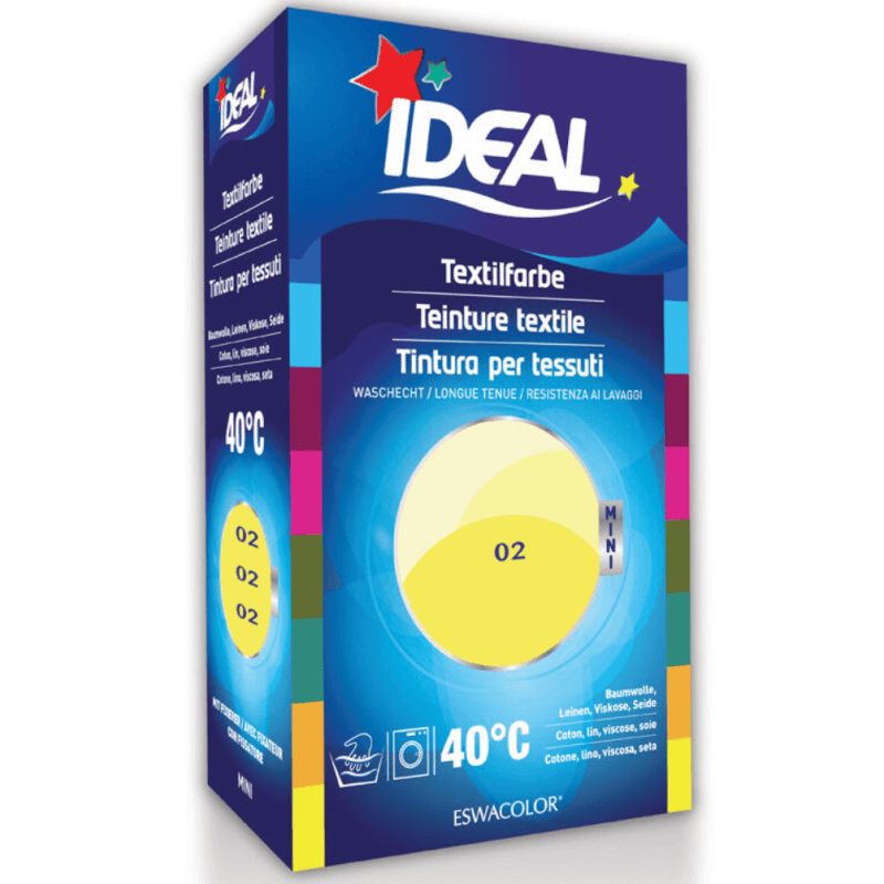 Comprare IDEAL tintura tessile limone 02 mini (200g)
