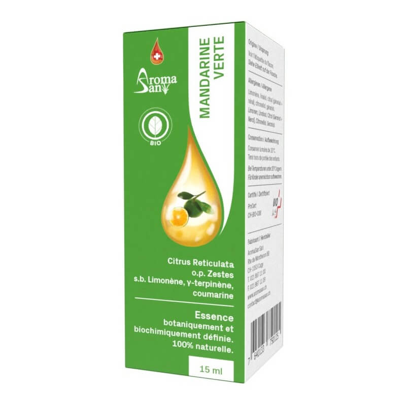 AromaSan Grüne Mandarine Bio Essenz (15ml)