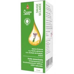 AromaSan Clary Sage Organic Essential Oil (5ml)