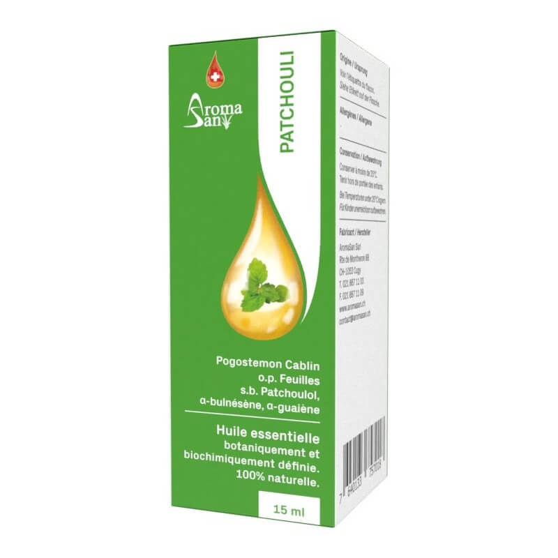 AromaSan Patchouli Essential Oil (15ml)