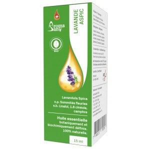 AromaSan Spike Lavender Organic Essential Oil (15ml)